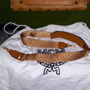 Mcm purse strap